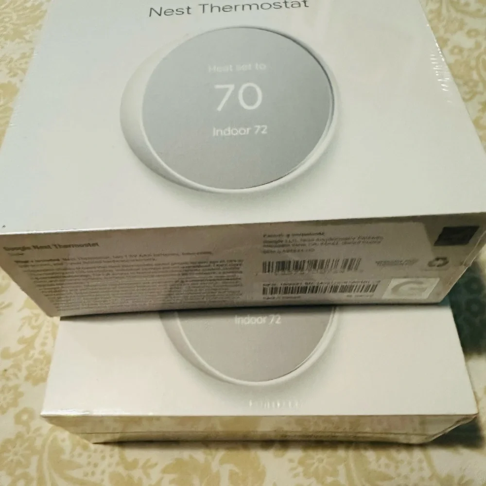 Google Smart Thermostat in White